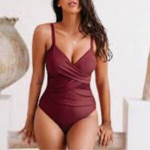Miraclesuit Rock Solid Revele One Piece Underwire Swimsuit in Tamarind Brown